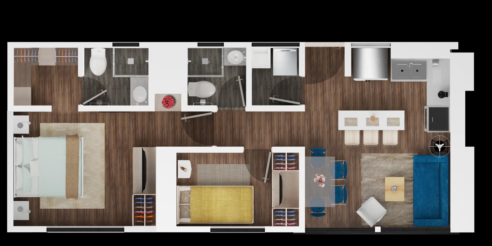 Render apartasuite 6 206