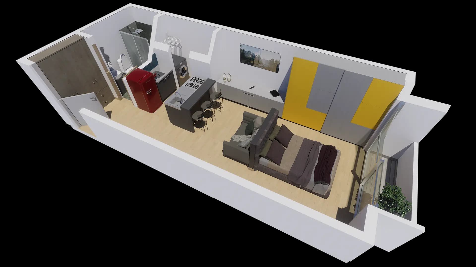 Render TIPO 2 Apto 401